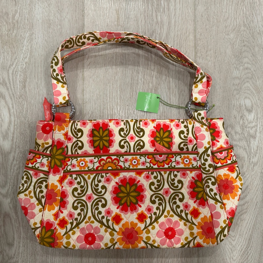 Very Bradley Stephanie Shoulder Bag in Folkloric Print - Retired - NWT